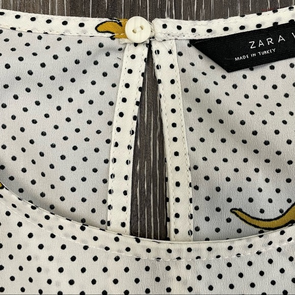 ZARA Dachshund Dog Blouse Size Large - Picture 6 of 8